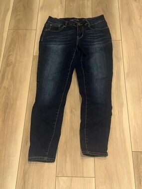 GUC Maurices Skinny Jeans Jeggings in Dark Indigo Wash Size M Medium